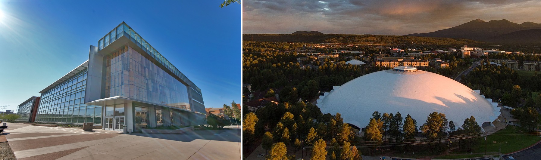 Arizona State University in Tempe and Northern Arizona University in Flagstaff