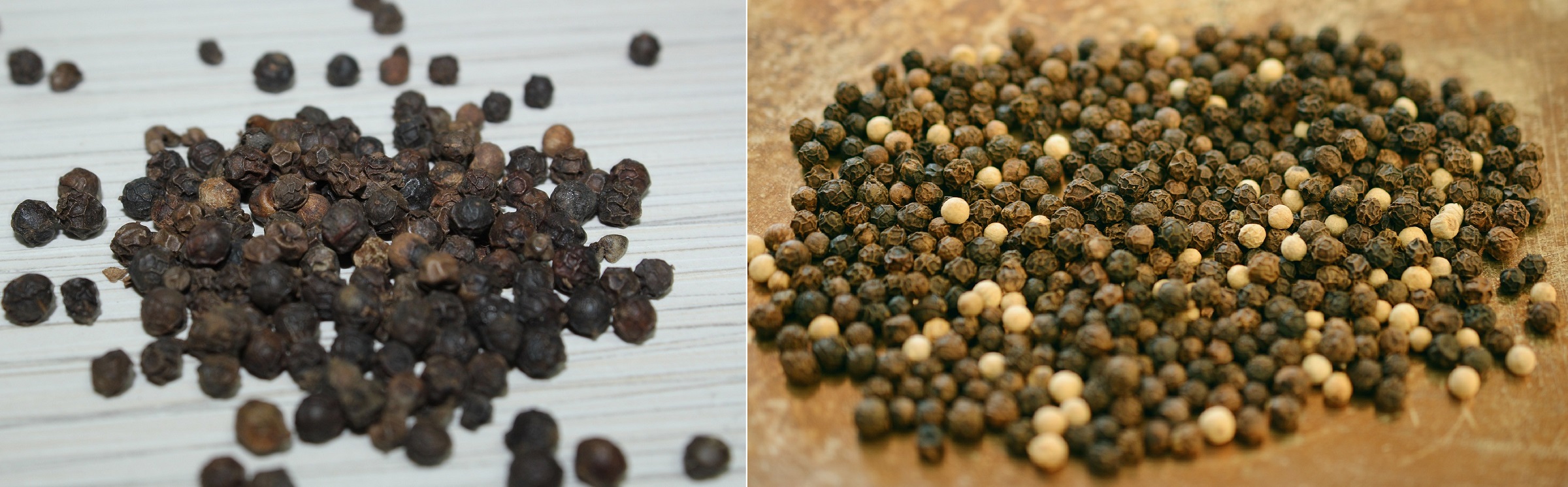 Black Pepper (Kali Mirch) and Peppercorns