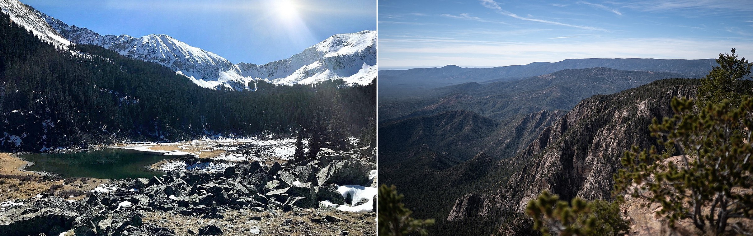 Carson National Forest and Pecos Wilderness, Santa Fe National Forest