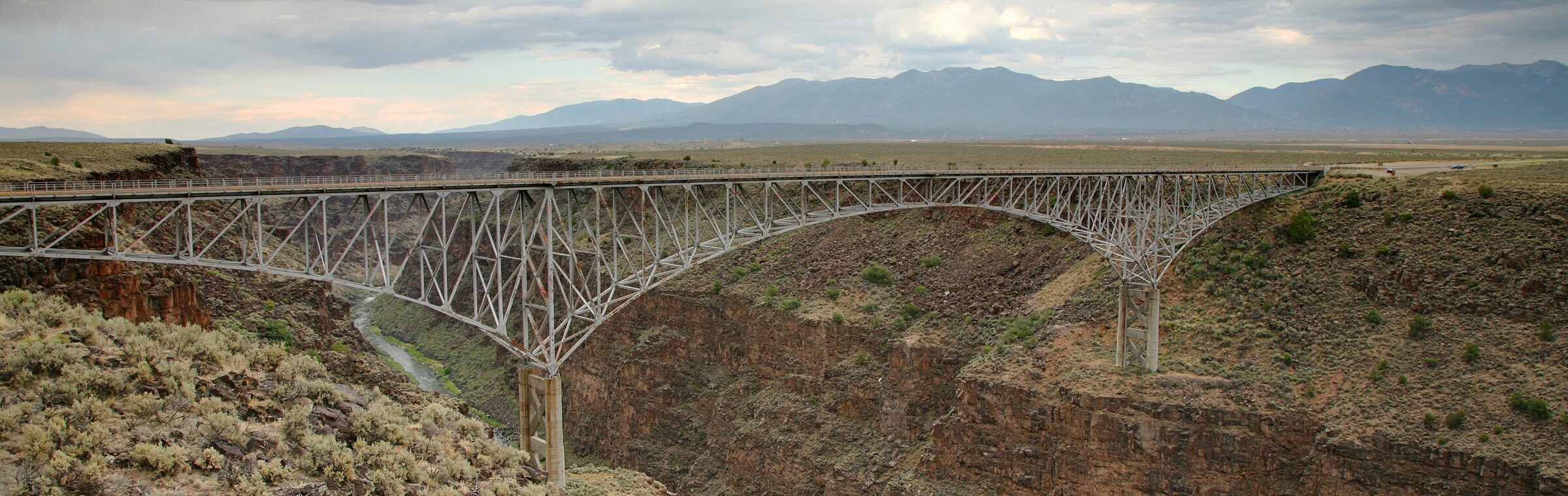 Rio Grande Gorge and Bridge, New Mexico