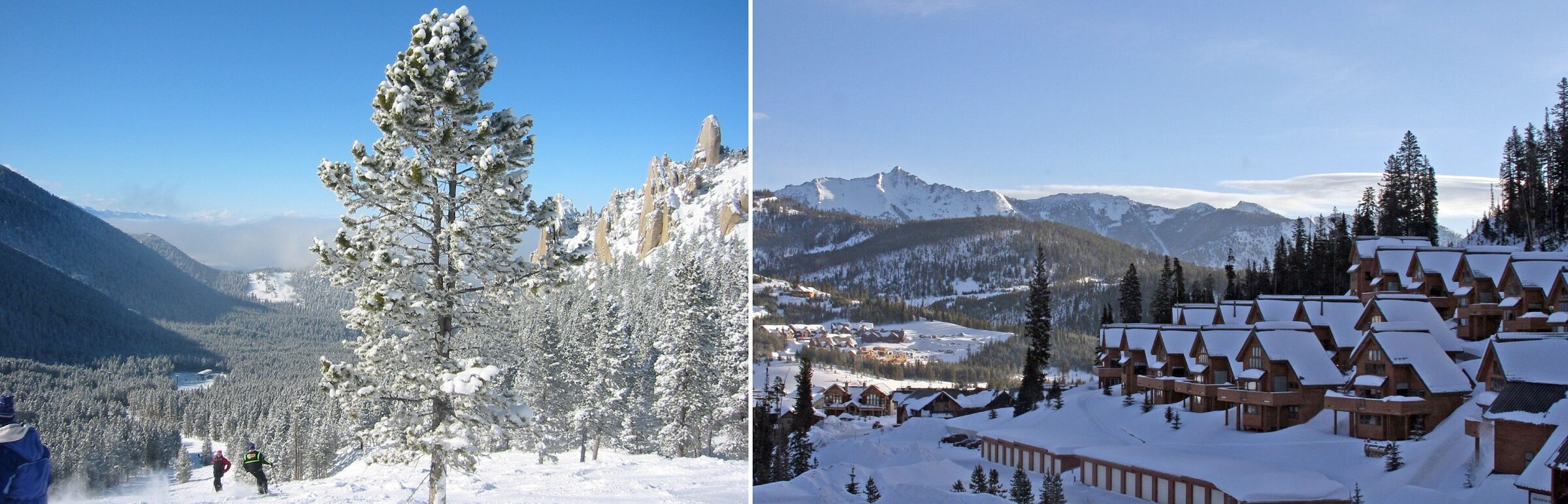 Ski area at Red Lodge Mountain Resort