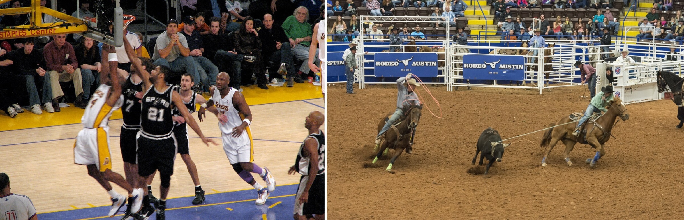 NBA Finals and Rodeo (the state sport) in Austin