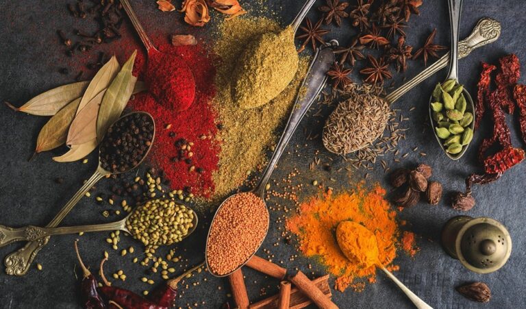 Spices used in Indian Foods