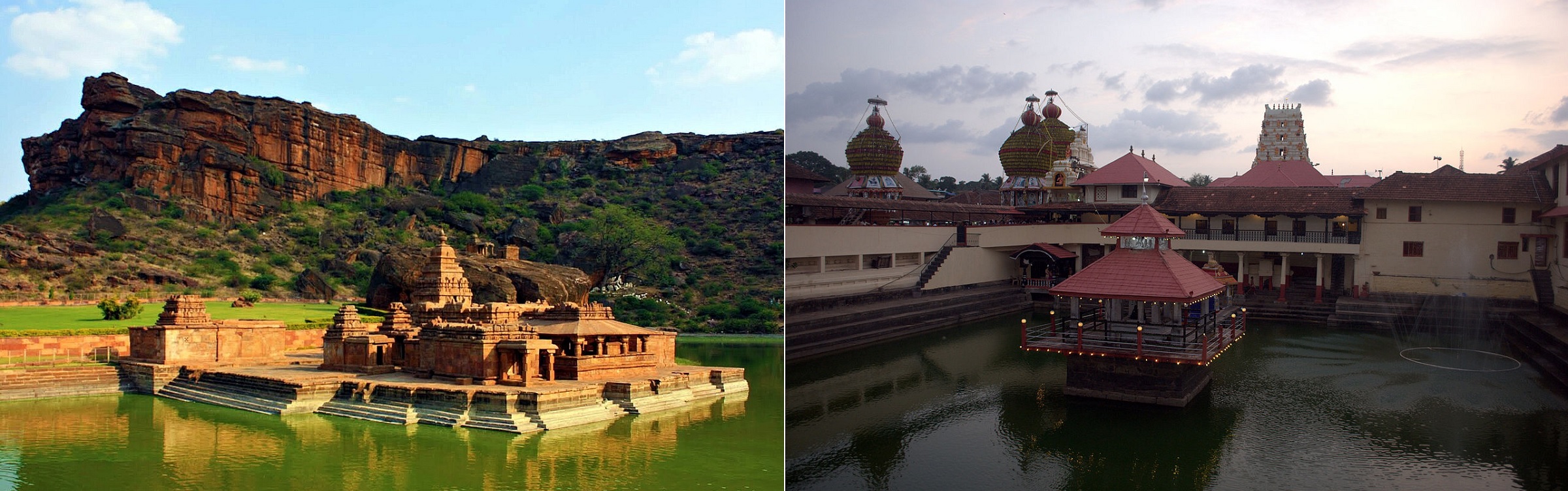 Bhutanatha temple complex and Udupi Sri Krishna Temple