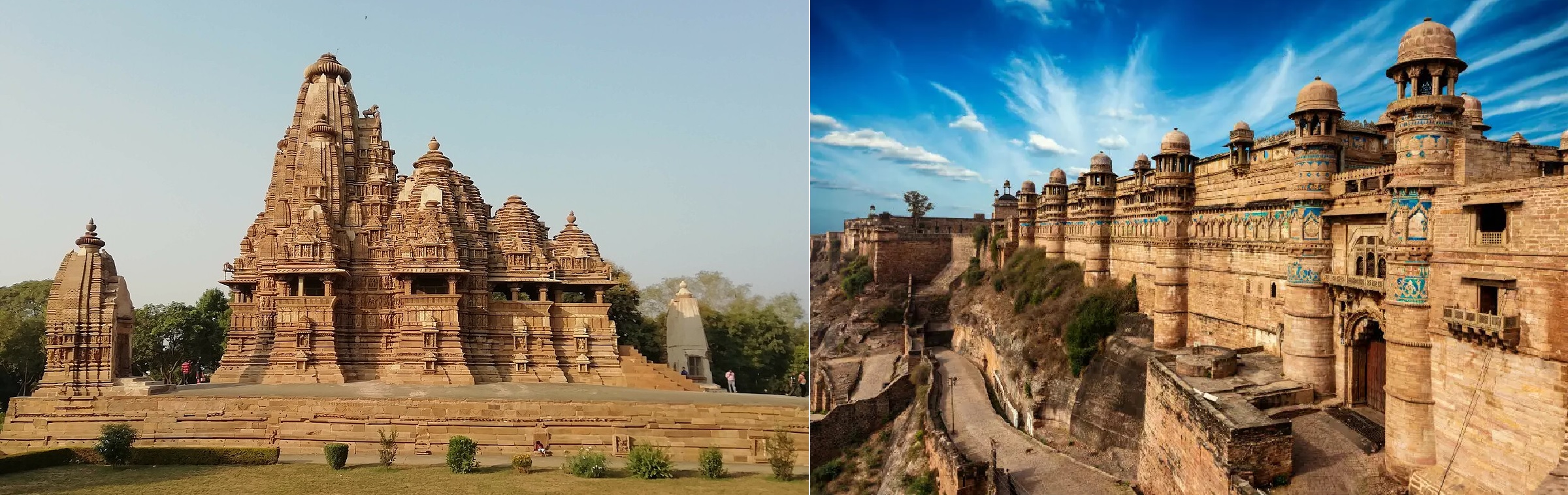 Khajuraho Temple and Gwalior fort, Madhya Pradesh