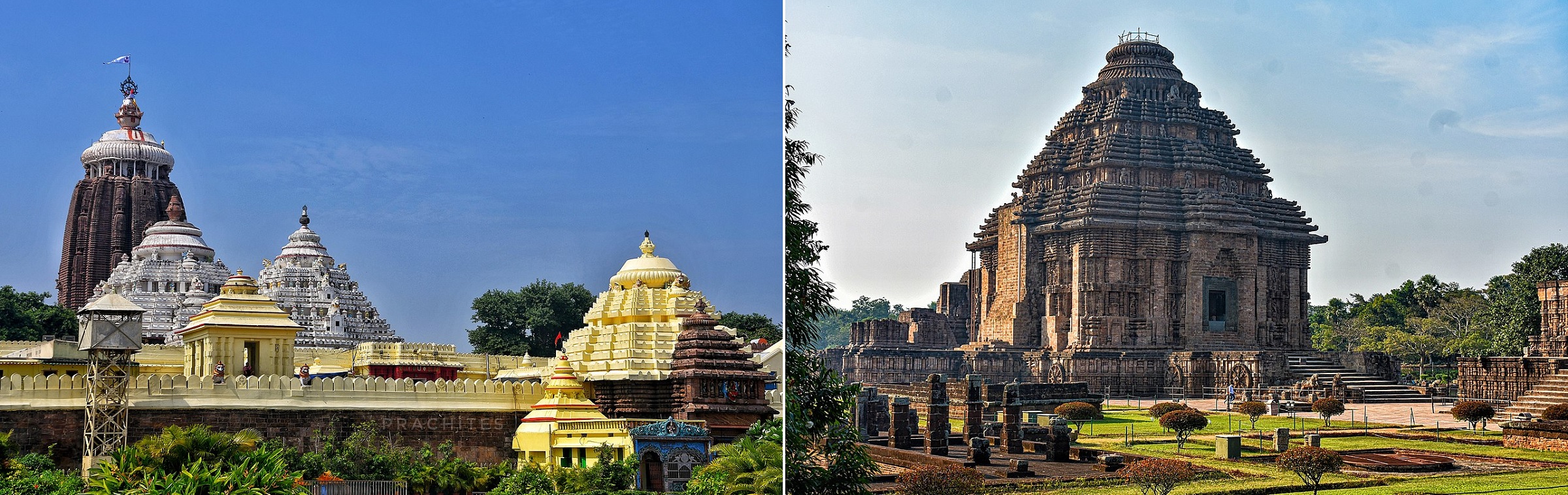 Shri Jagannatha Temple and Konarka Temple, Odisha