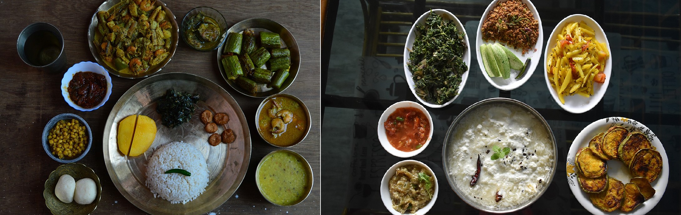 Traditional Odia Lunch Thali and Pakhala Platter