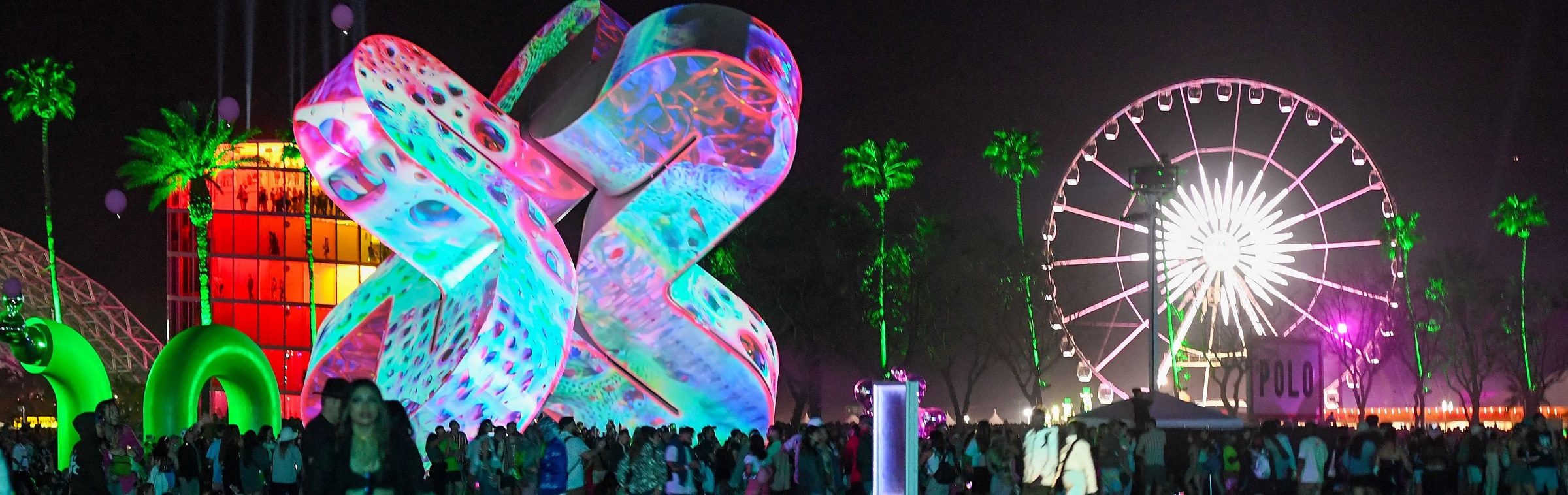 Coachella Festival during Night