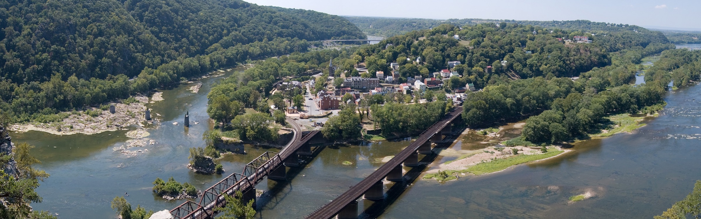 Harpers Ferry in Jefferson County, West Virginia