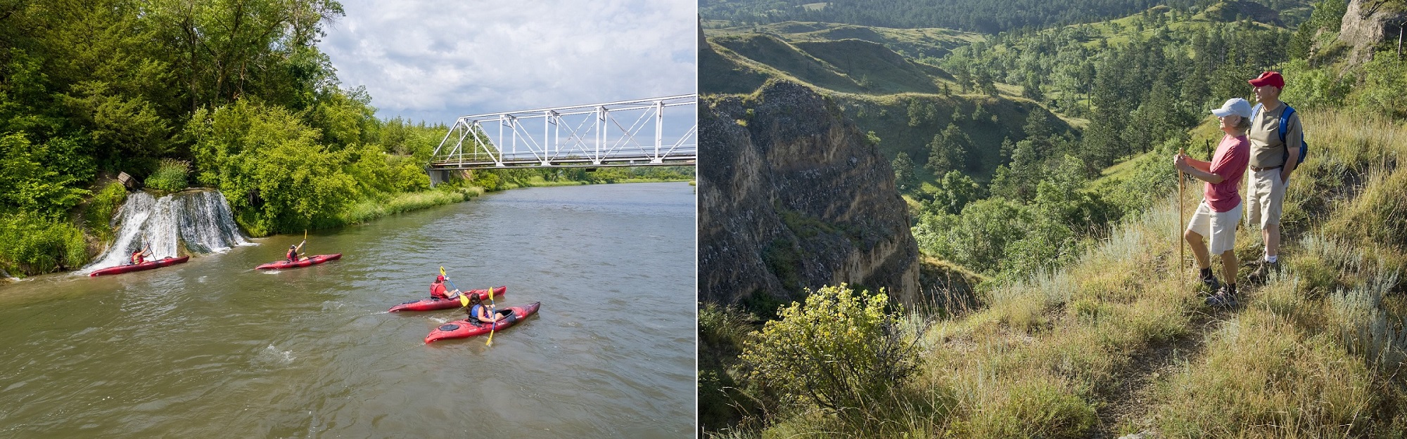 Kayaking or Canoeing and Hikes, Nebraska