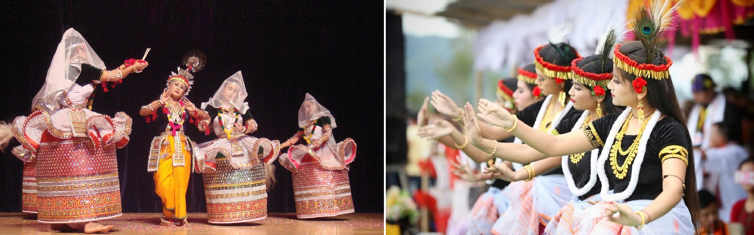 Manipur Dance Raas Leela and Leima Jagoi