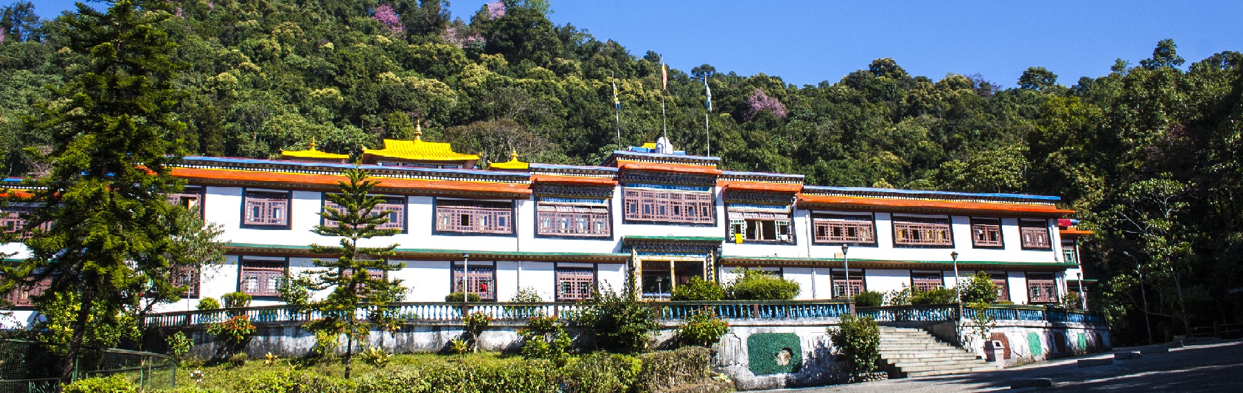 Rumtek Monastery Gangtok, Sikkim.