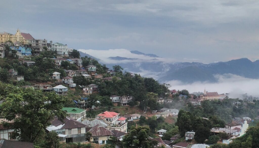 Saiha, a small town of mizoram