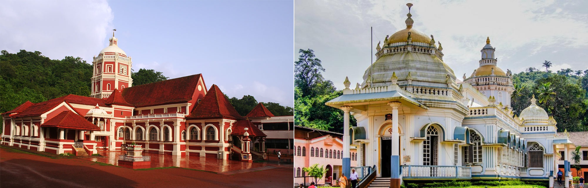 Shanta Durga Temple and Shri Mangeshi Temple, Goa