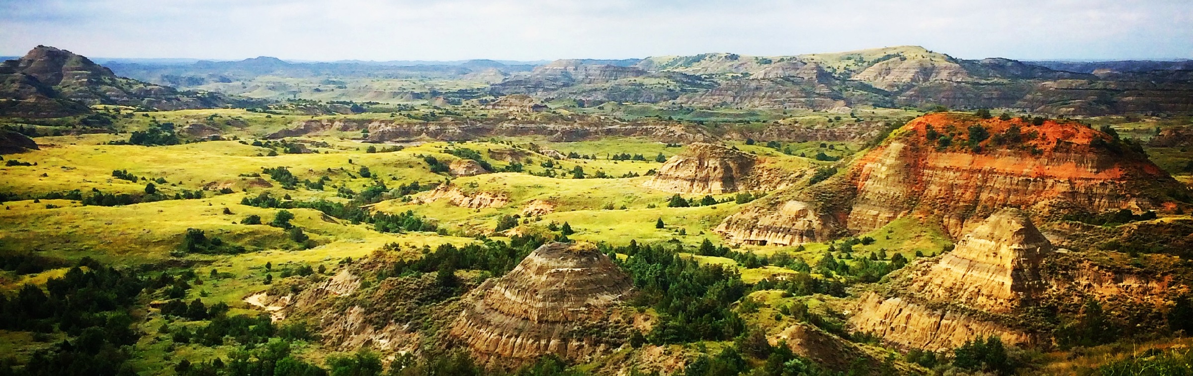 View of western North Dakota