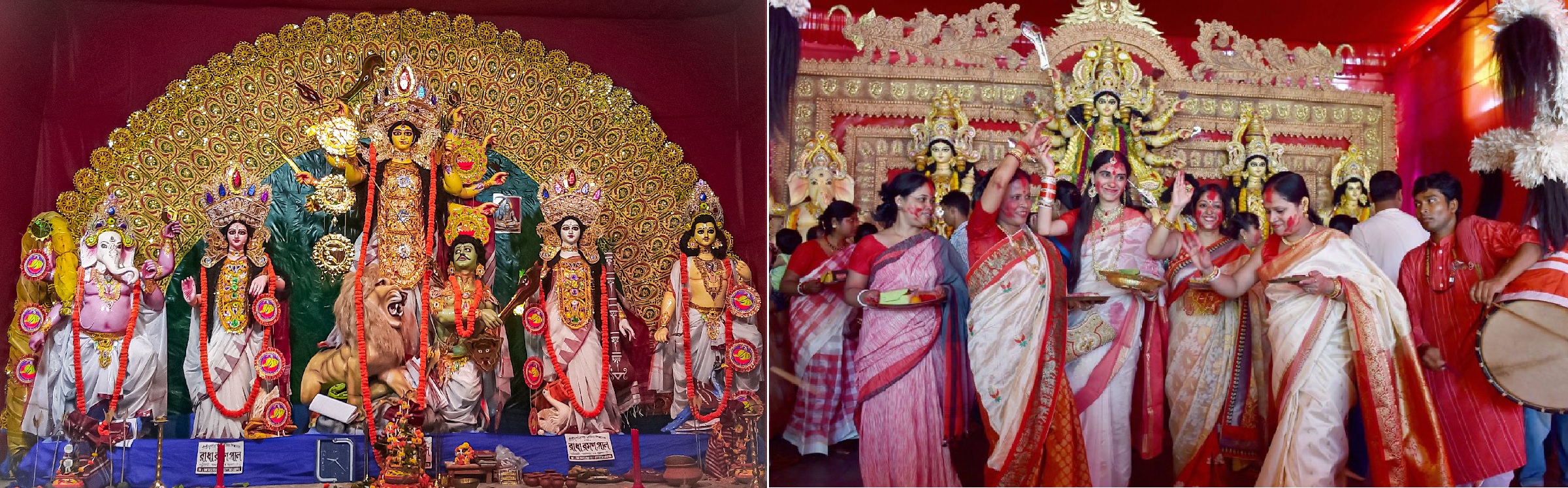 Durga Puja celebration, West Bengal