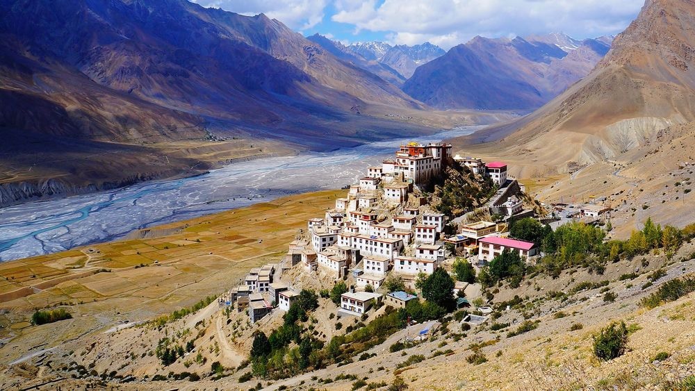 Kee monastery Spiti Valley, Himachal Pradesh