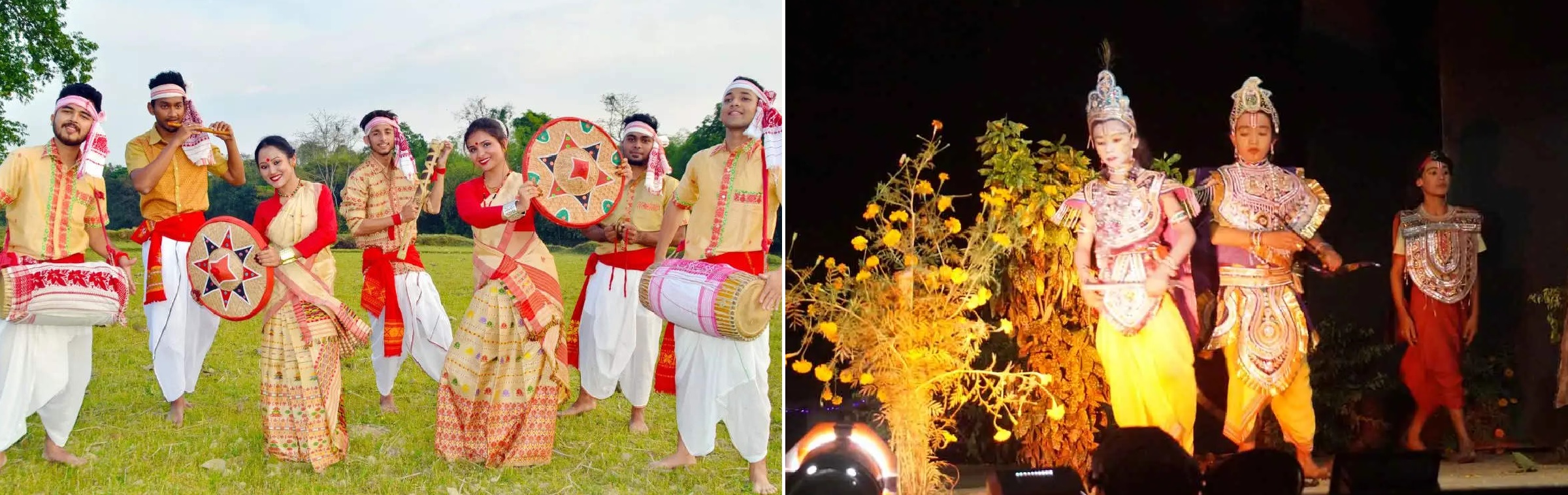 Bihu festival and Majuli festival, Assam