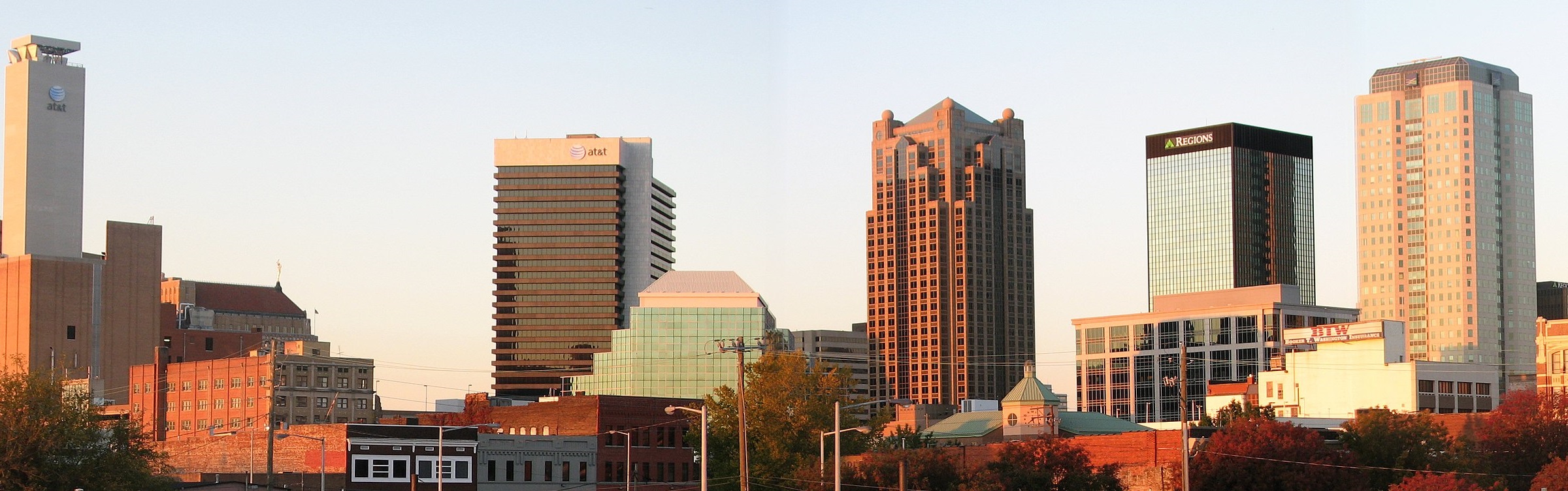 Birmingham skyline, Alabama