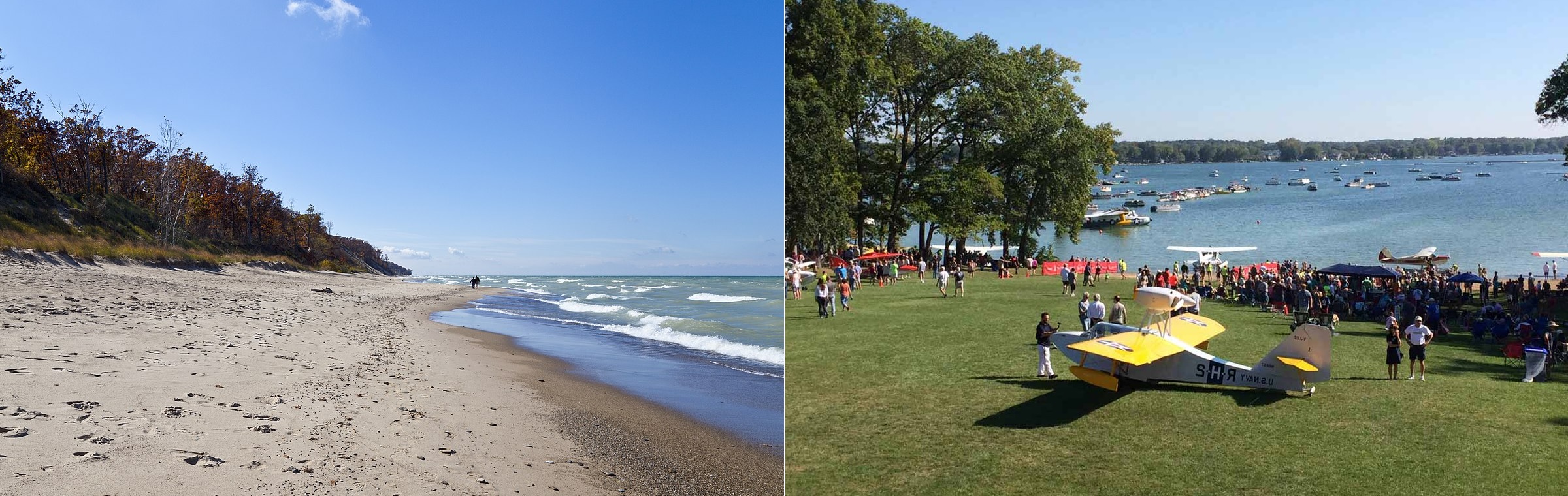 Indiana Dunes National Lakeshore, Michigan City and Pokagon State Park, Freemont, Indiana