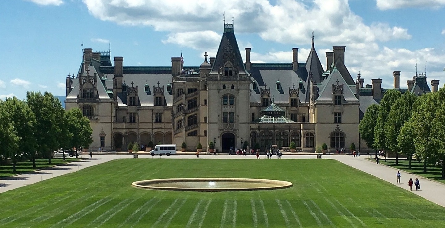 Biltmore house in Asheville, North Carolina