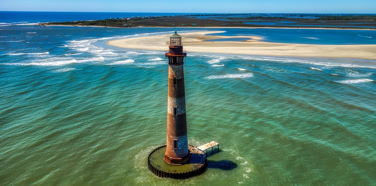 Lighthouse, Morris island, South Carolina