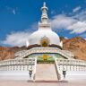 Shanti Stupa in Leh, Ladakh